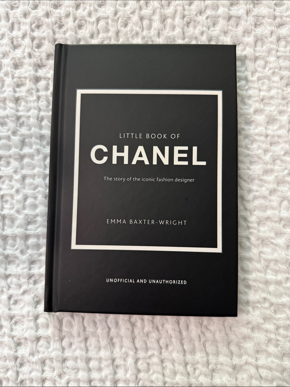 CHANEL Black Hardcover Decorative Book 📖
